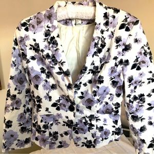 Forever 21 Floral Blazer